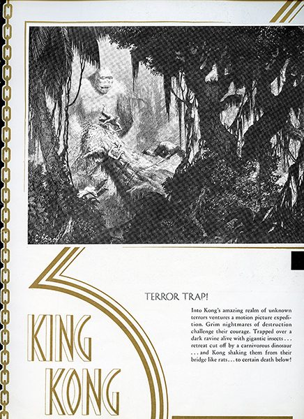 Fay Wray's program from the Hollywood premiere of King Kong